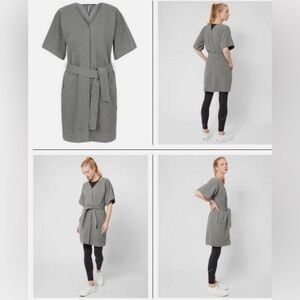 Sweaty Betty Katana Textured Gray Dress